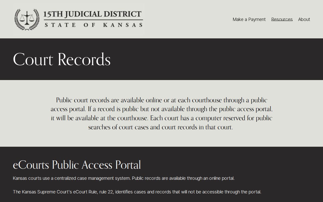 Sheridan County arrest case and disposition records page