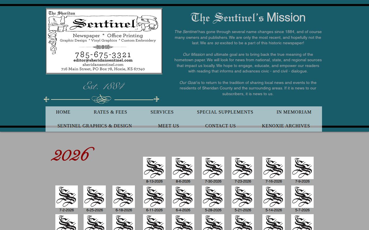 Sheridan County weekly crime news archive at the Sheridan Sentinel